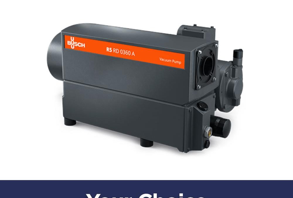 Your Choice of Busch Pumps