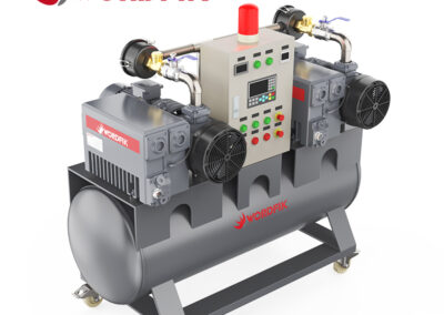 Wordfik oil sealed rotary vane multi pump vacuum system